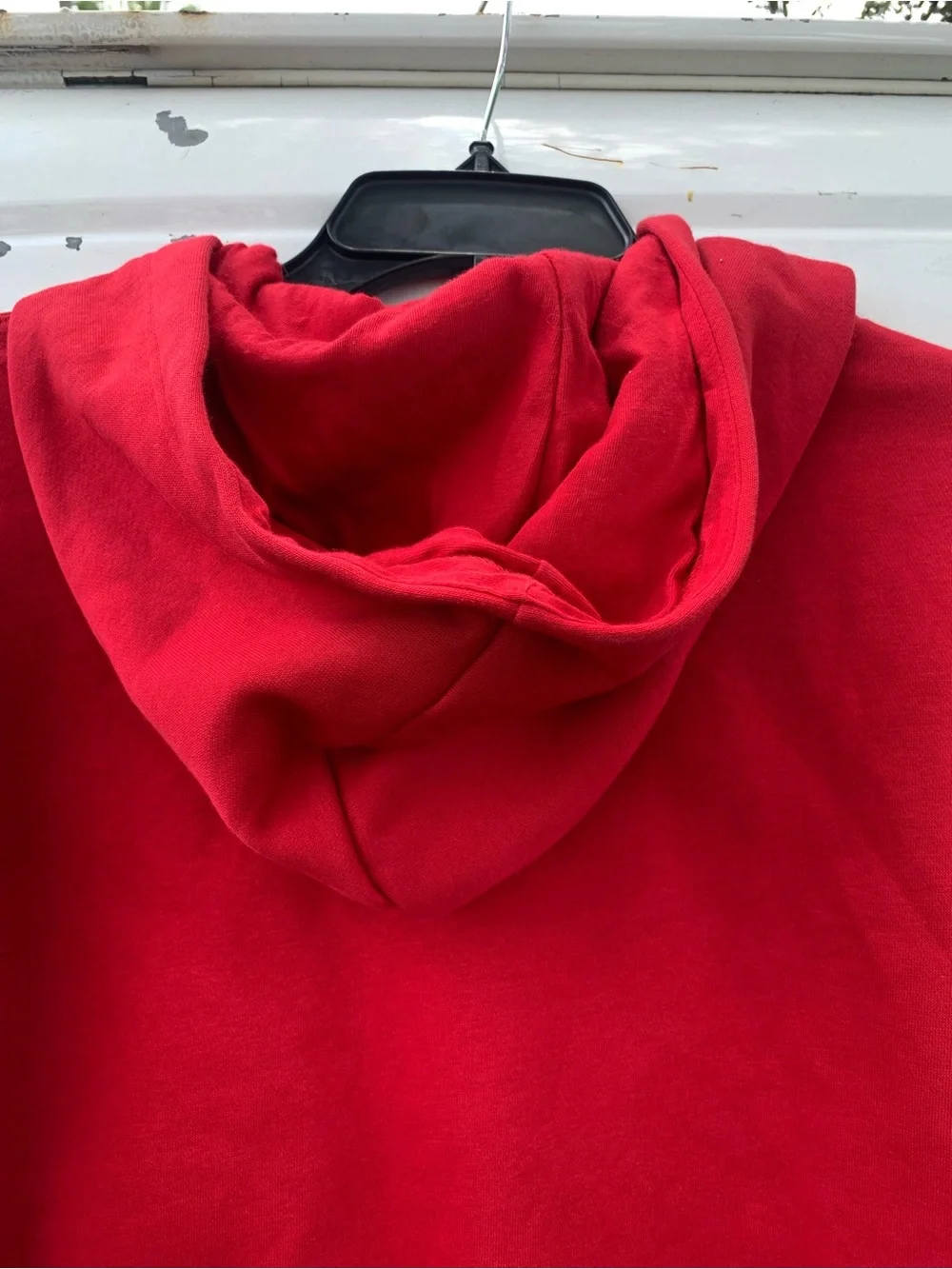 Jordan Red and Black Bomber Jacket with Jumpman Logo